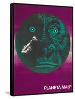 Planet of the Apes, Polish Movie Poster, 1968-null-Framed Stretched Canvas