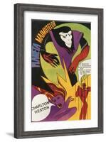 Planet of the Apes, Romanian Movie Poster, 1968-null-Framed Art Print