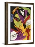Planet of the Apes, Romanian Movie Poster, 1968-null-Framed Art Print