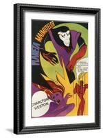 Planet of the Apes, Romanian Movie Poster, 1968-null-Framed Art Print