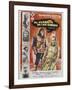 Planet of the Apes, Spanish Movie Poster, 1968-null-Framed Art Print