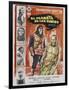 Planet of the Apes, Spanish Movie Poster, 1968-null-Framed Art Print