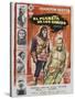 Planet of the Apes, Spanish Movie Poster, 1968-null-Stretched Canvas