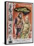 Planet of the Apes, Spanish Movie Poster, 1968-null-Framed Stretched Canvas