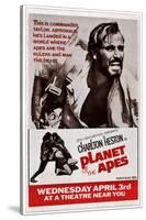 Planet of the Apes, Top: Charlton Heston, 1968-null-Stretched Canvas