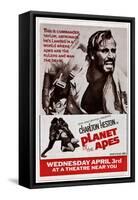 Planet of the Apes, Top: Charlton Heston, 1968-null-Framed Stretched Canvas