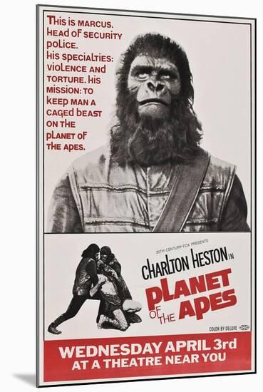 Planet of the Apes-null-Mounted Art Print