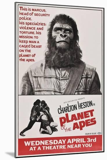 Planet of the Apes-null-Mounted Art Print