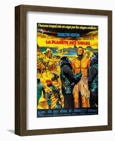 Planet of the Apes-null-Framed Art Print