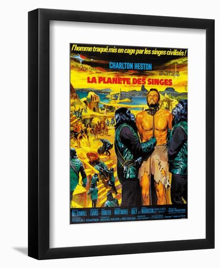 Planet of the Apes-null-Framed Art Print