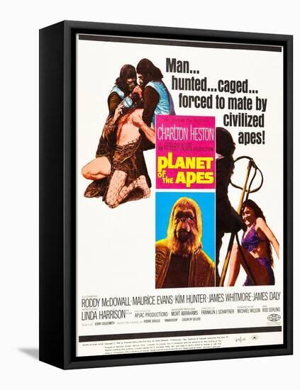 PLANET OF THE APES-null-Framed Stretched Canvas