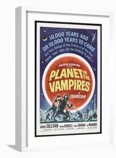 Planet of the Vampires, 1965, "Terrore Nello Spazio" Directed by Mario Bava-null-Framed Giclee Print