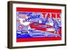 Planet Patrol Sparkling Space Tank-null-Framed Art Print