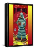 Planet Robot-null-Framed Stretched Canvas
