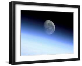 Planet's Limb-Stocktrek Images-Framed Premium Photographic Print