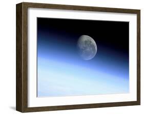 Planet's Limb-Stocktrek Images-Framed Photographic Print