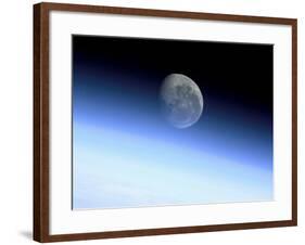 Planet's Limb-Stocktrek Images-Framed Photographic Print