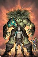 Planet Skaar Prologue No.1 Cover: Skaar-Alex Garner-Lamina Framed Poster