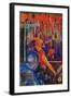 Planet Stories Magazine Cover-Lantern Press-Framed Art Print