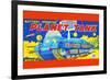 Planet Tank-null-Framed Premium Giclee Print