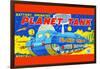 Planet Tank-null-Framed Art Print