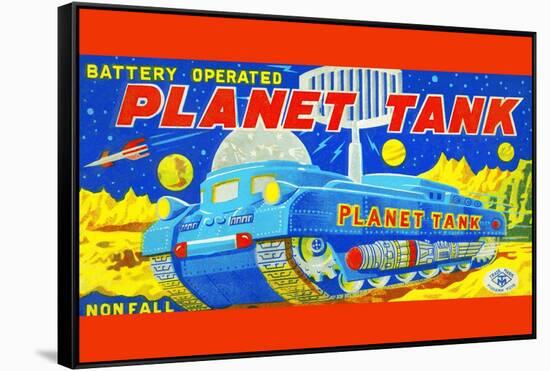 Planet Tank-null-Framed Stretched Canvas