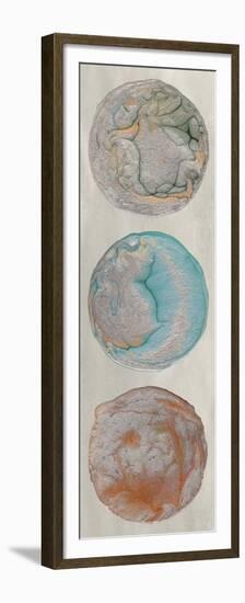 Planet Trio II-Alicia Ludwig-Framed Premium Giclee Print