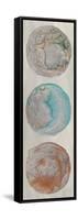 Planet Trio II-Alicia Ludwig-Framed Stretched Canvas