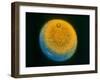 Planet Uranus, Taken by Voyager 2-null-Framed Photographic Print