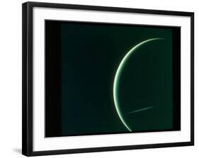 Planet Uranus Taken from Voyager 2 Spacecraft-null-Framed Photographic Print