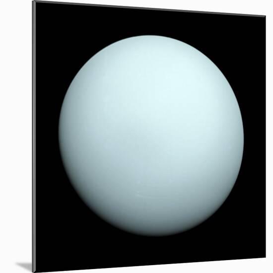 Planet Uranus-null-Mounted Photographic Print