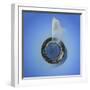 Planet with Water Fountain, Geneva, Switzerland-null-Framed Photographic Print