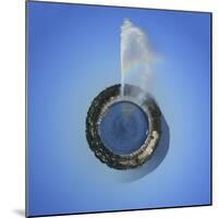 Planet with Water Fountain, Geneva, Switzerland-null-Mounted Photographic Print