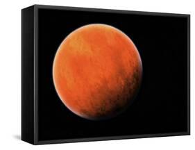Planet-null-Framed Stretched Canvas