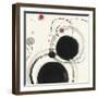 Planetary III with Red-Shirley Novak-Framed Art Print