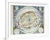 Planetary Orbits, Plate 18 from "The Celestial Atlas, or the Harmony of the Universe"-Andreas Cellarius-Framed Giclee Print