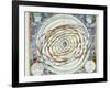 Planetary Orbits, Plate 18 from "The Celestial Atlas, or the Harmony of the Universe"-Andreas Cellarius-Framed Giclee Print