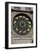 Planetary System Dial-null-Framed Giclee Print