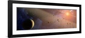 Planetary System Epsilon Eridani-Stocktrek Images-Framed Photographic Print