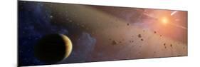 Planetary System Epsilon Eridani-Stocktrek Images-Mounted Photographic Print