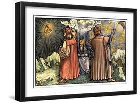 Planetary Systems-Boethius-Framed Giclee Print