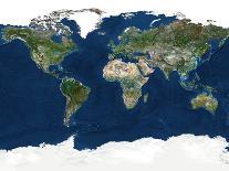 Whole Earth, Satellite Image-PLANETOBSERVER-Photographic Print