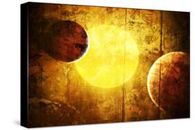 Planets and a Sun 2-null-Stretched Canvas