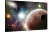 Planets In Space-rolffimages-Stretched Canvas