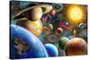 Planets in Space-Adrian Chesterman-Stretched Canvas