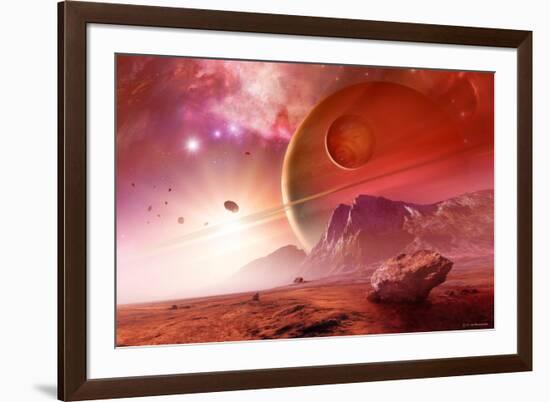 Planets In the Orion Nebula-Detlev Van Ravenswaay-Framed Photographic Print