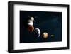 Planets of the Solar System against Milky Way. Science Fiction Art. Elements of this Image Furnishe-forplayday-Framed Photographic Print