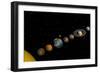 Planets of the Solar System-null-Framed Art Print