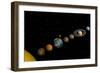 Planets of the Solar System-null-Framed Premium Giclee Print