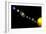 Planets of the Solar System-null-Framed Premium Giclee Print